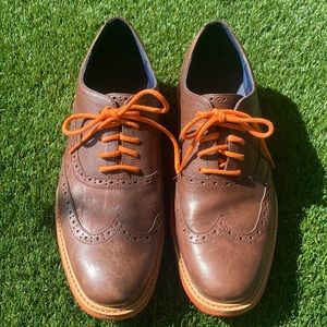 Cole Hann Wingtip 2 Tone Sz 8Men